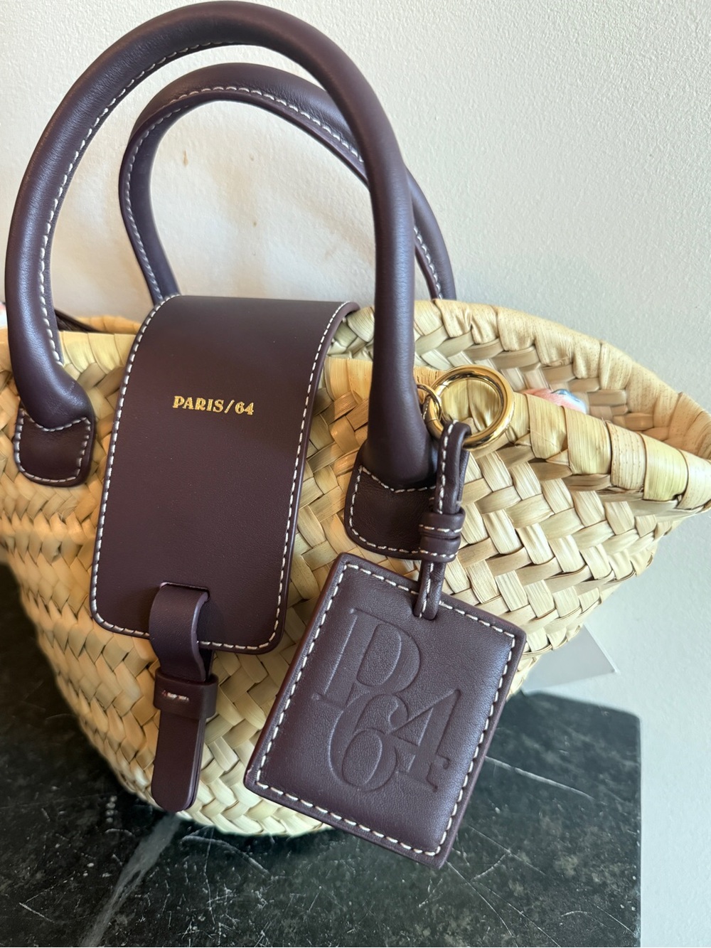 NWT: Paris 64 Mini Basket Bag - Picture 7 of 9